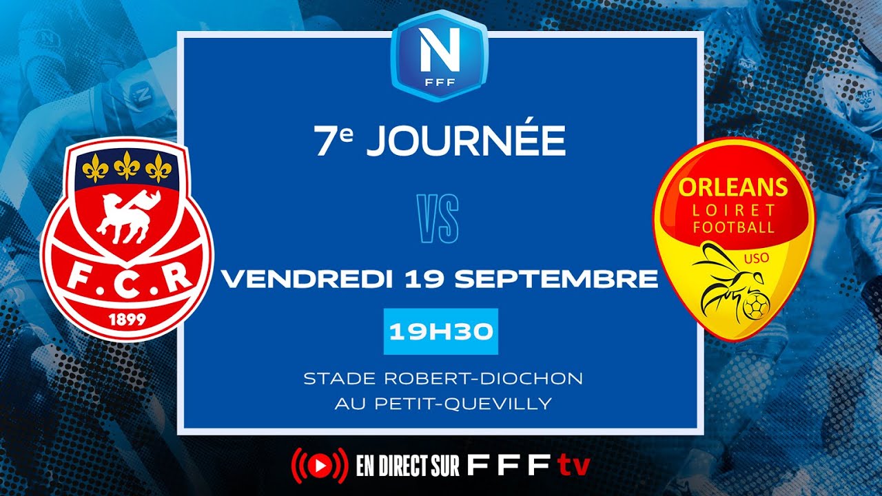 J7 I FC Rouen 1899 vs US Orl&eacute;ans en replay I National FFF 2025-2026