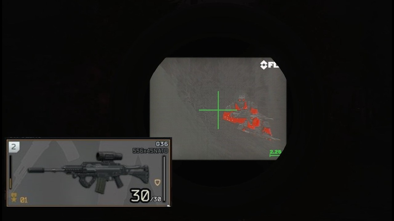 I made a cool snipe with G36 and then got shot & chased by some 