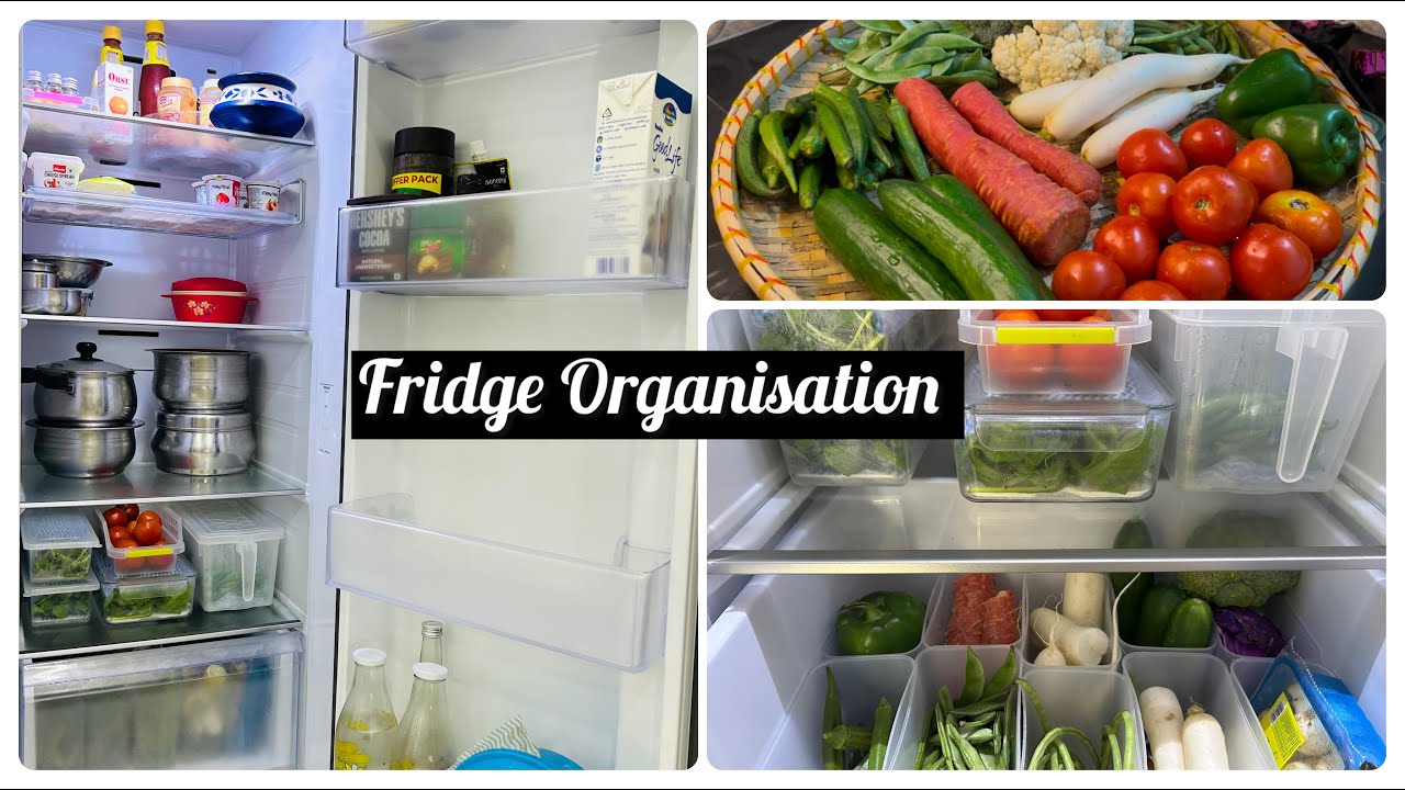 Fridge Organization Tips |How to organize veggies in fridge | Fridge Tour | FRIDGE RESTOCK**
