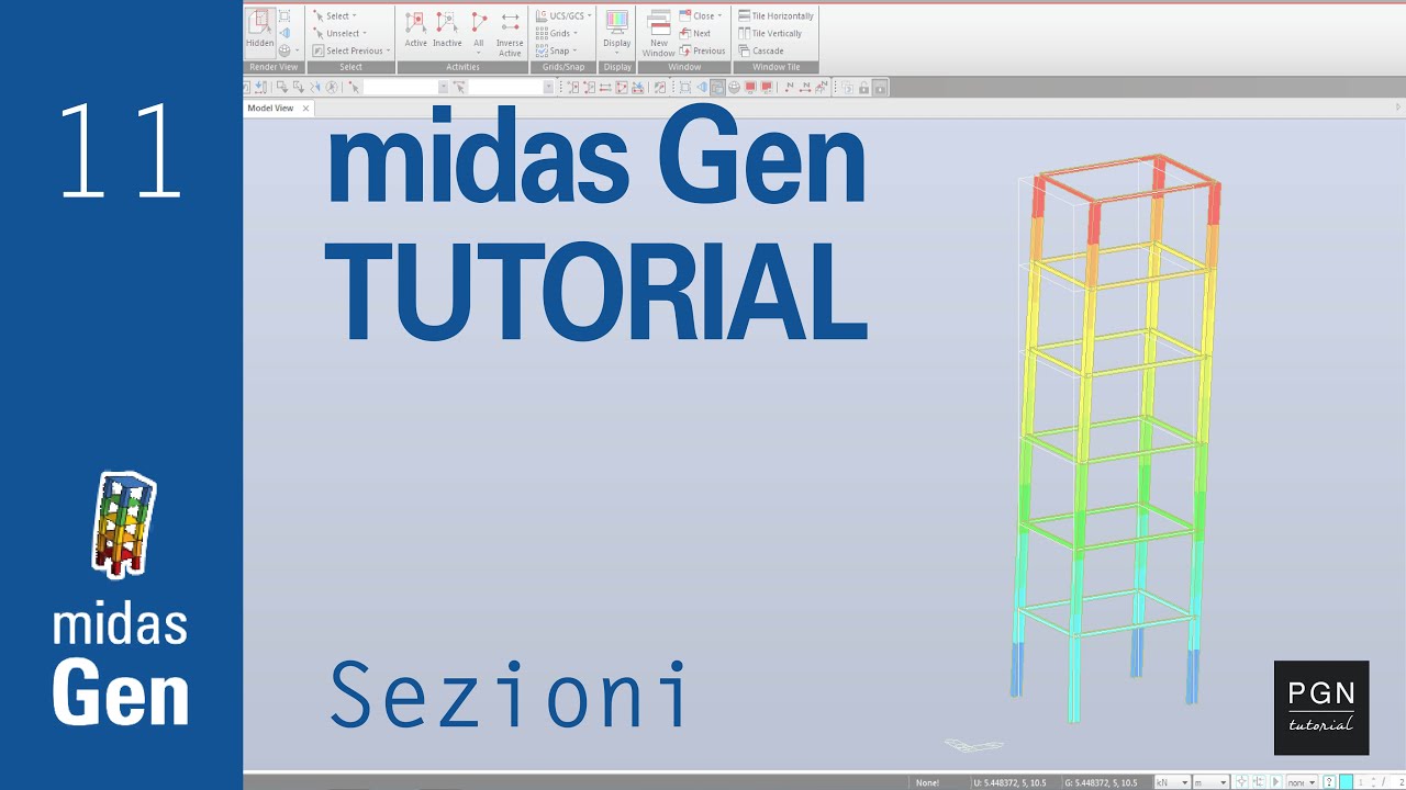 Midas Tutorial #11 (ITA) - Sezioni