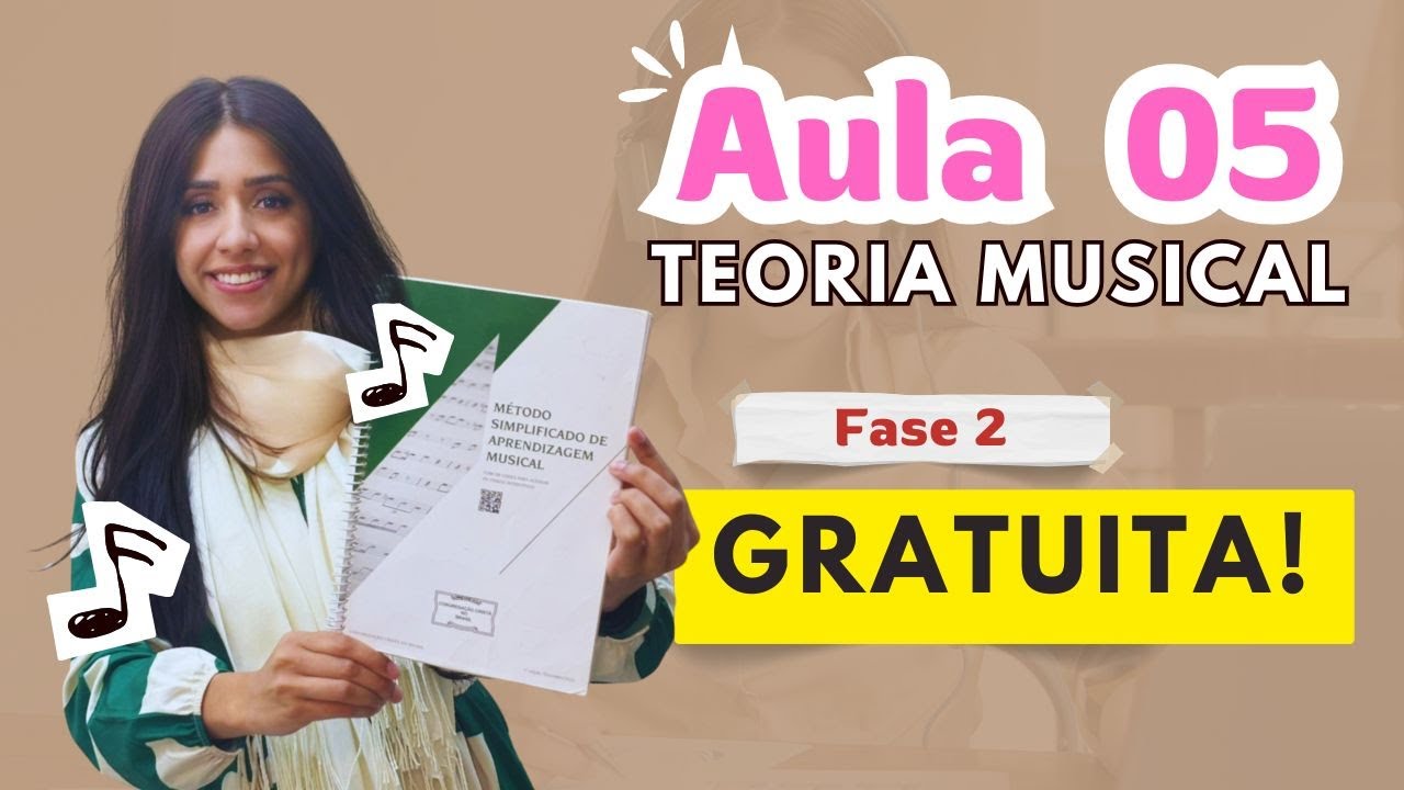 Aula 05 de  Teoria musical com JG Organista