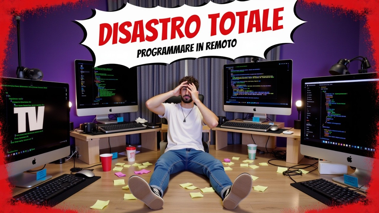 La mia DISASTROSA ESPERIENZA: Lezioni Apprese in Remoto (Da Programmatore)