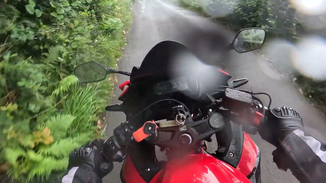 How to Ride a Wet Cattle Grid Safely on a Motorcycle | Avoid this Common Mistake!