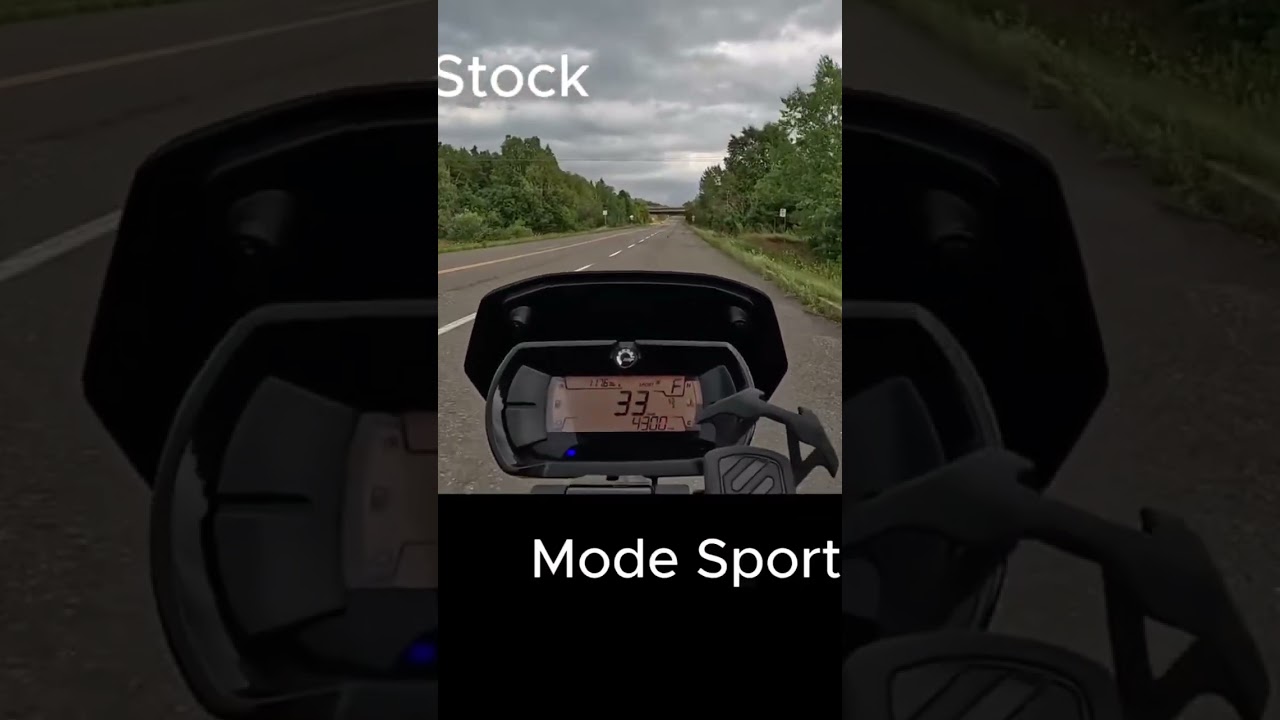 Can am Ryker 900 acc&eacute;l&eacute;ration mode sport 0-100km @CanAm3Wheel #canamonroad #canamryker ￼