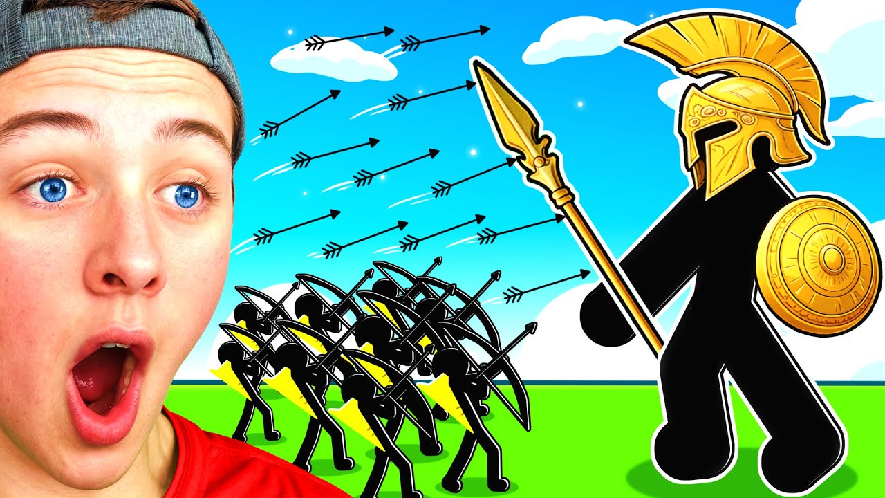 Я пытался выиграть Stick War Saga, используя ТОЛЬКО один юнит…