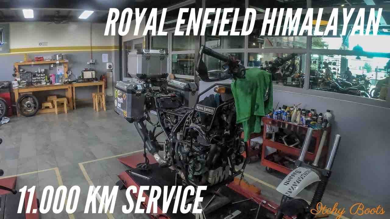 [S1 - Эпс. 37] 11.000 Km Сервис Royal Enfield Himalayan
