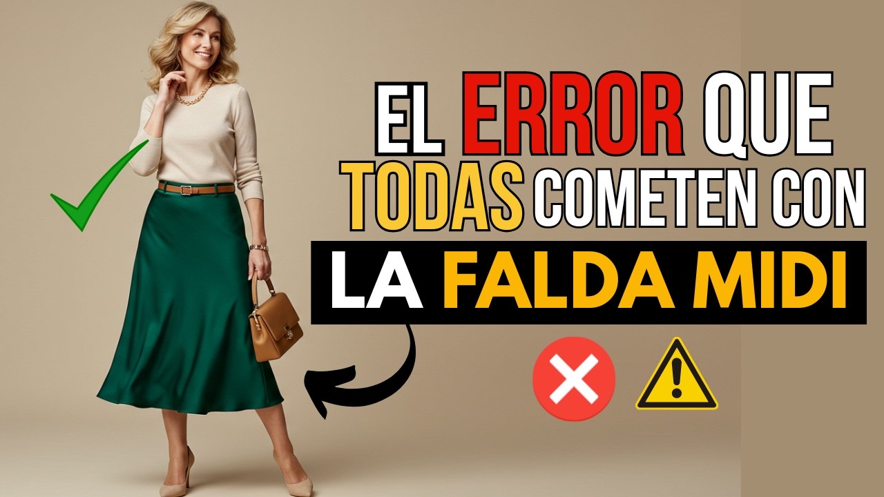 Falda Midi para Mujeres con Estilo: Qué Tela Elegir y Cómo Usarla