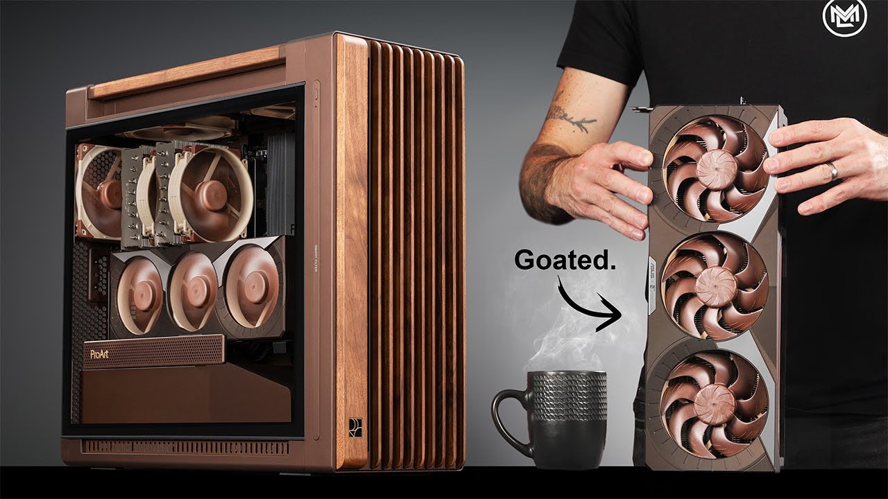 Я собрал лучший ПК на базе Noctua... | Сборка тихого ПК на базе ASUS x Noctua RTX 5080 | ProArt P...