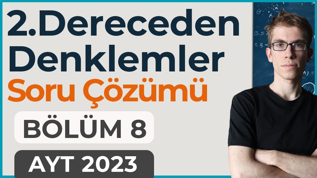 2.Dereceden Denklemler -8 | Olimpiyat Soruları, 3.Derece Denklemlerde Kökler Toplamı ve Çarpımı