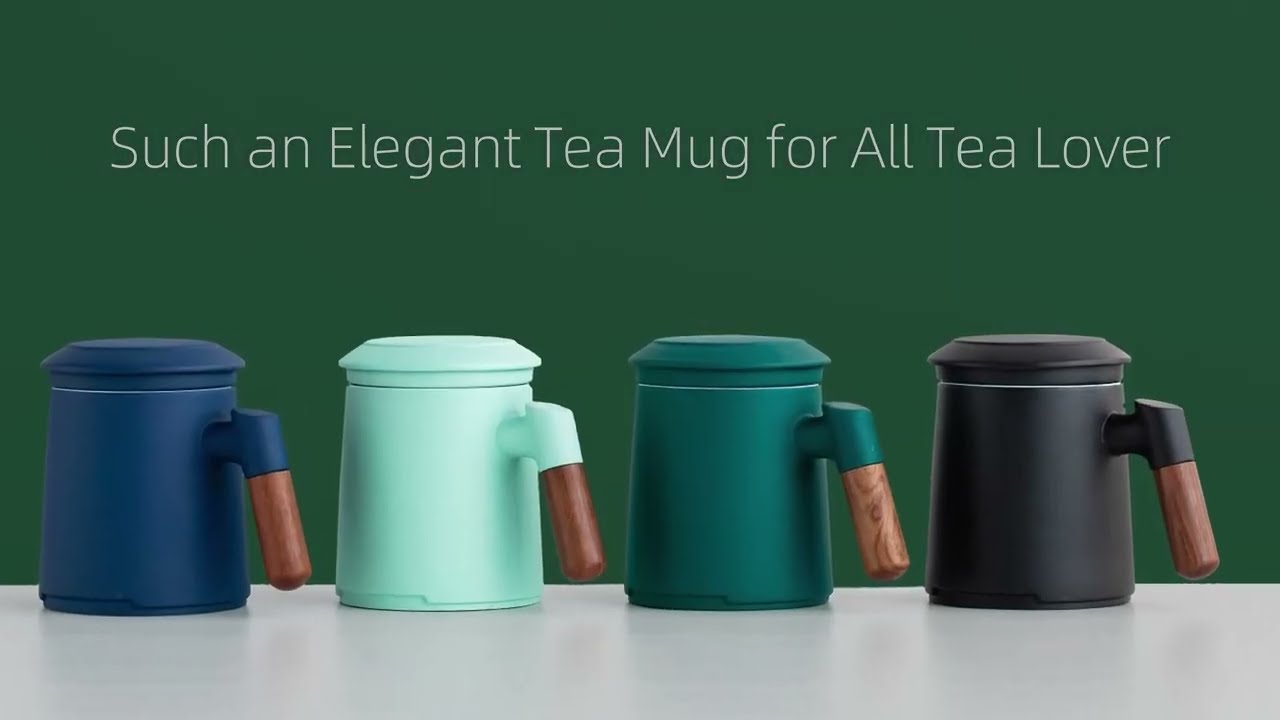 ZENS Tea Cup with Infuser and Lid