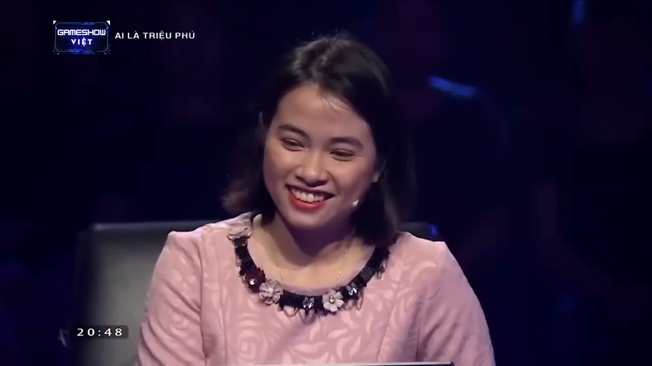 Thông minh, xinh đẹp tài giỏi chị gái ẵm ngay giải thưởng lớn của Ai là triệu phú