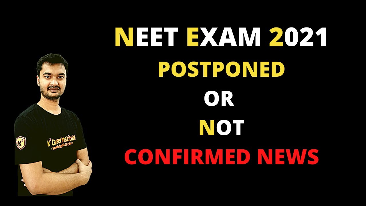 NEET 2021 POSTPONED or NOT ? || CONFIRMED NEWS || NEET 2021 EXAM || Subscribe & Share #shorts