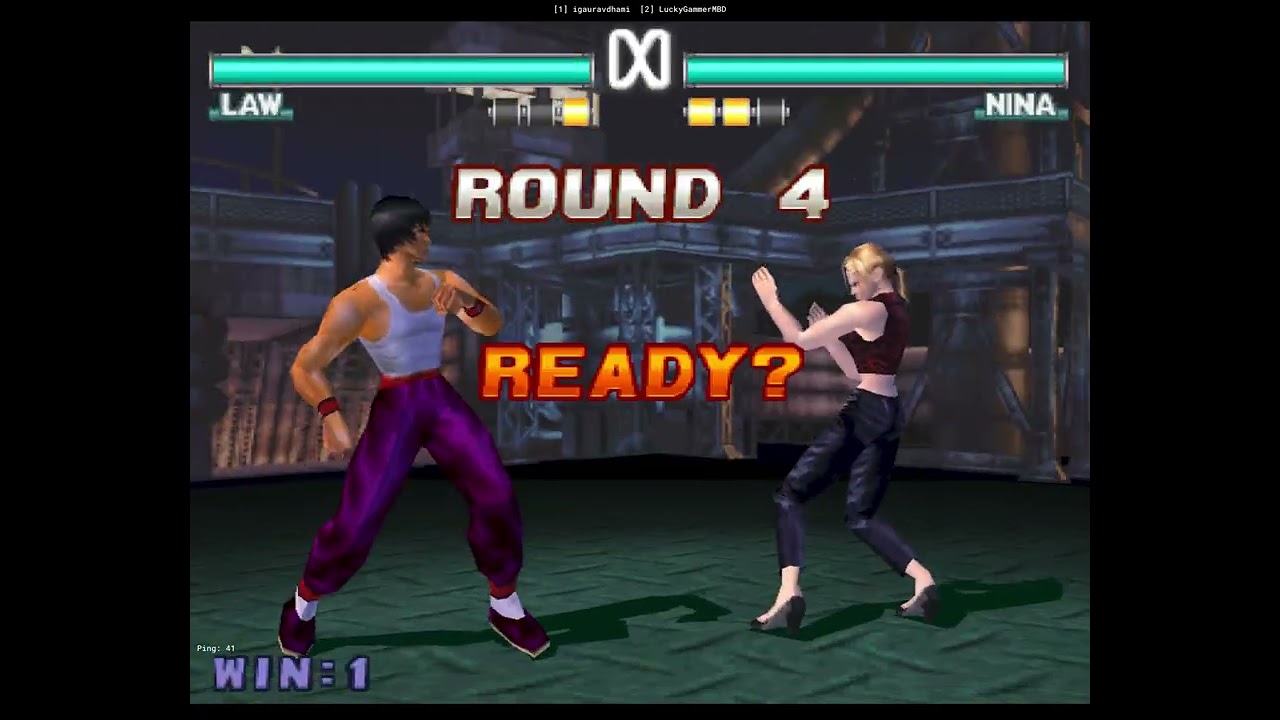 Tekken 3 Online Dhami VS Lucky Match