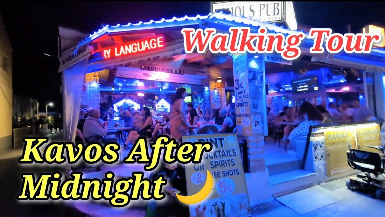 Kavos Nightlife After Midnight | Bars, Restaurants & Party Vibes in Corfu 2025