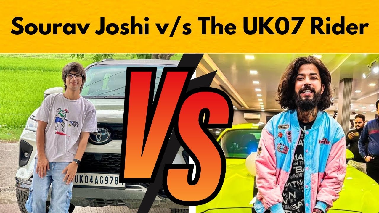 The UK07 Rider v/s Sourav Joshi car's Collection 2023 | New Bike Collection | Shocking Result