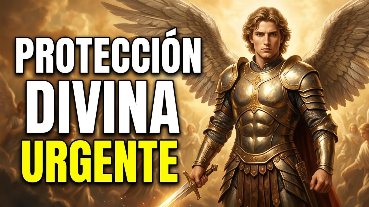 Oración urgente para protección divina | San Miguel Arcángel te defiende