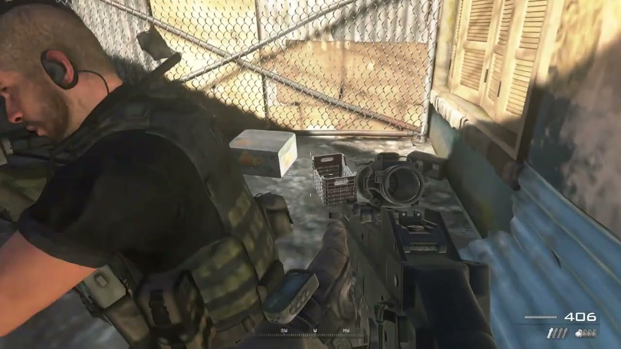 MW2 – Loose Ends | Rooftop Militia Ambush (No Commentary Gameplay)