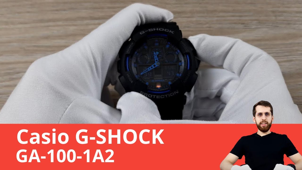 Обзор часов Casio G-SHOCK GA-100-1A2