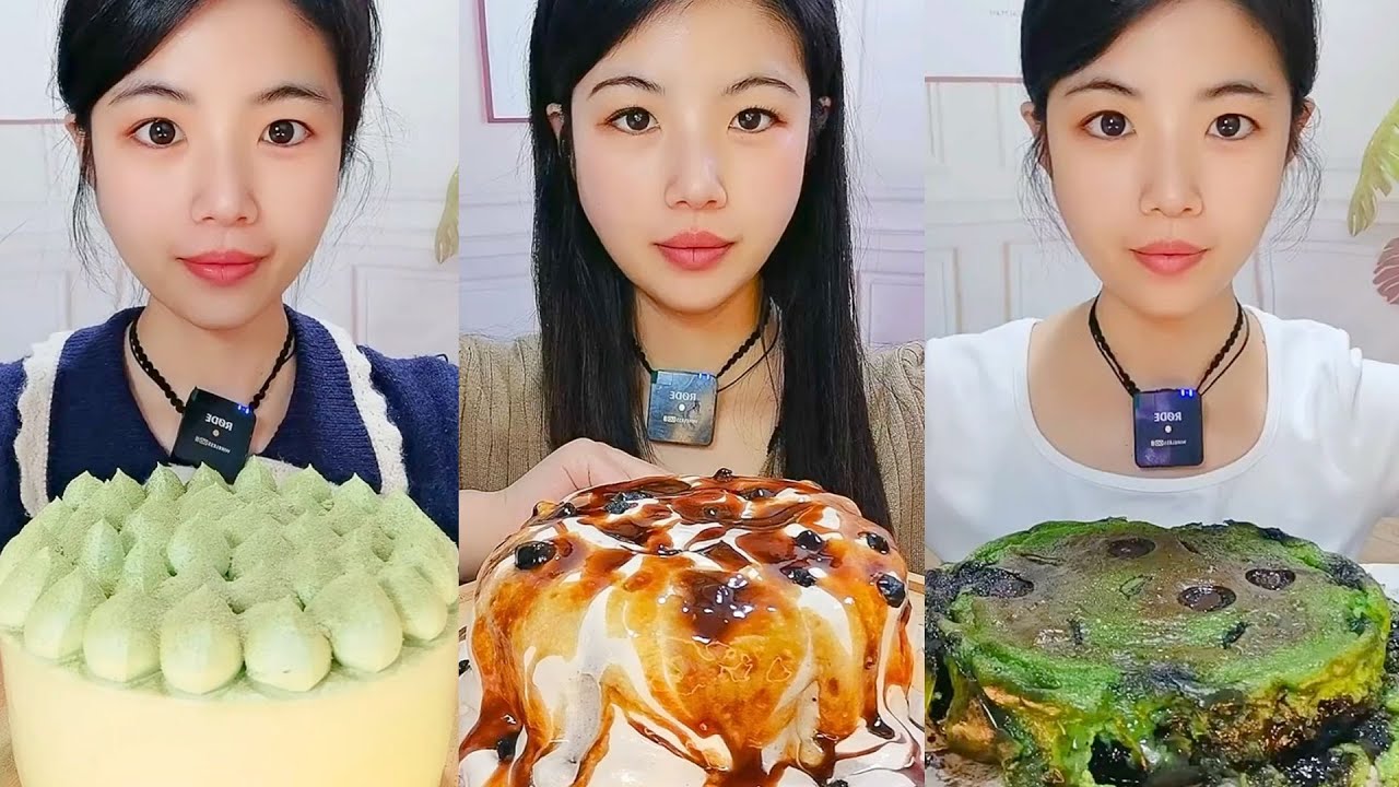 Homemade Cake and Brownie Eating Show | Calm Dessert Mukbang #35