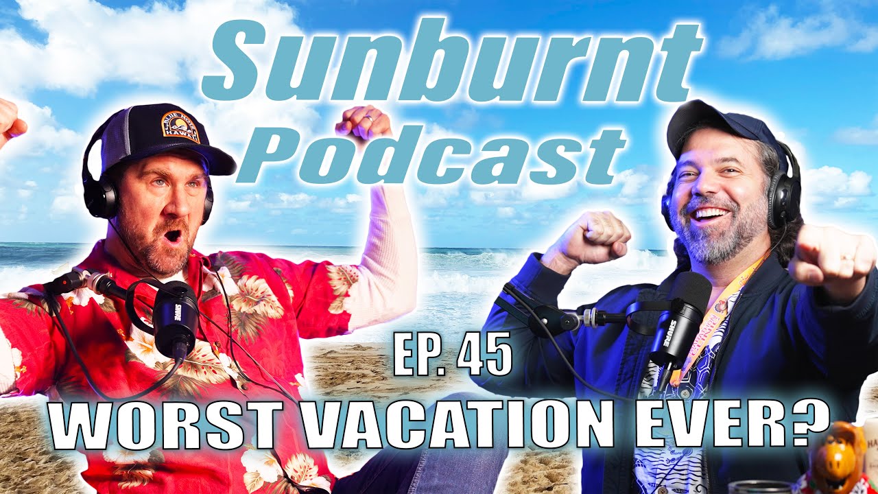 Trouble in Paradise, Las Vegas Granny's, and Fireworks at the Beach 😂🌴 | Sunburnt Podcast Ep. 45