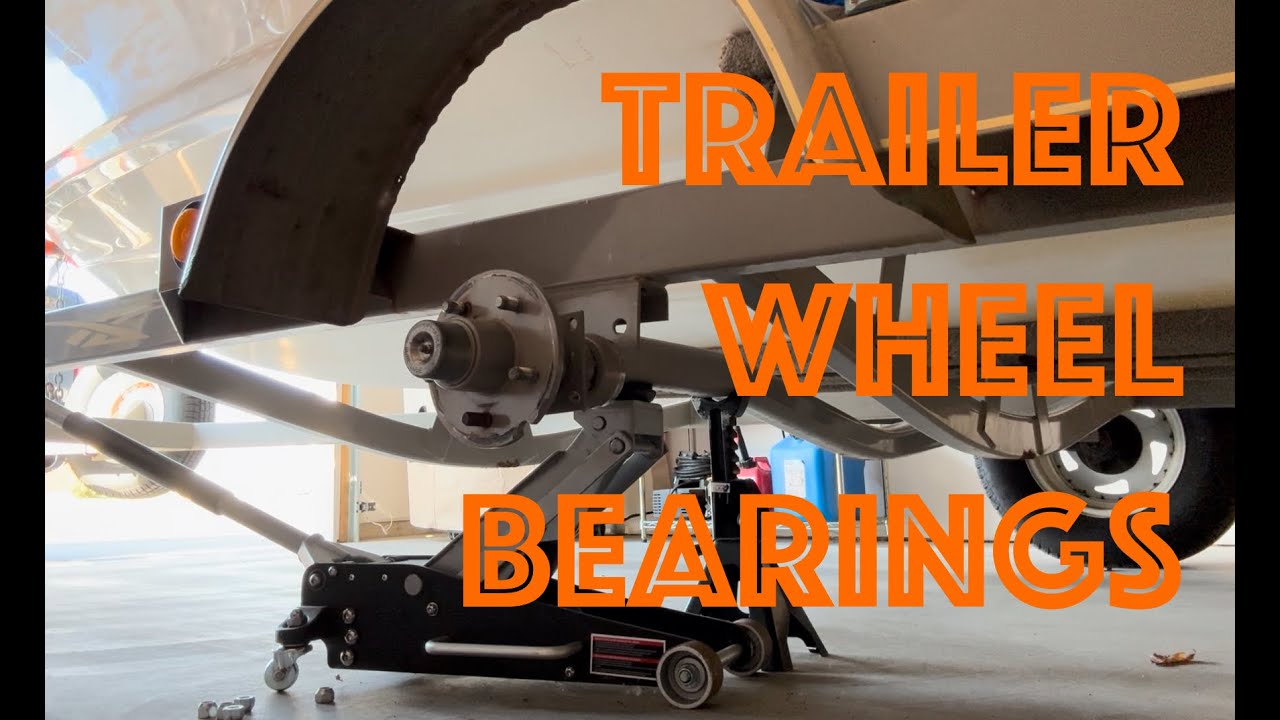MEATBALL, 2000 Crownline 180BR, Repacking Trailer Wheel Bearings