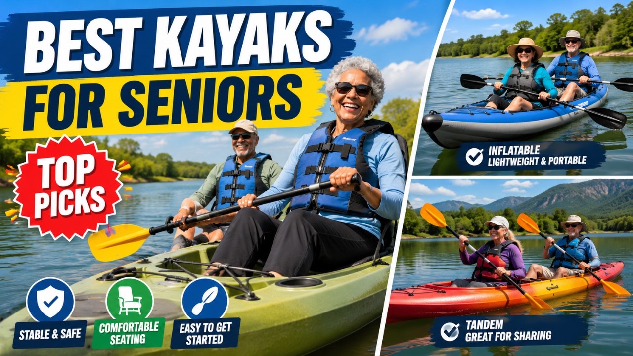 Navigating Senior Kayaking: Top Picks & Tips for the Elderly Adventurer