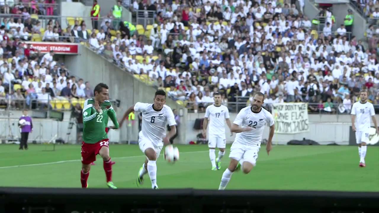 The All Whites at the 2014 FIFA World Cup Qualifier | ASB