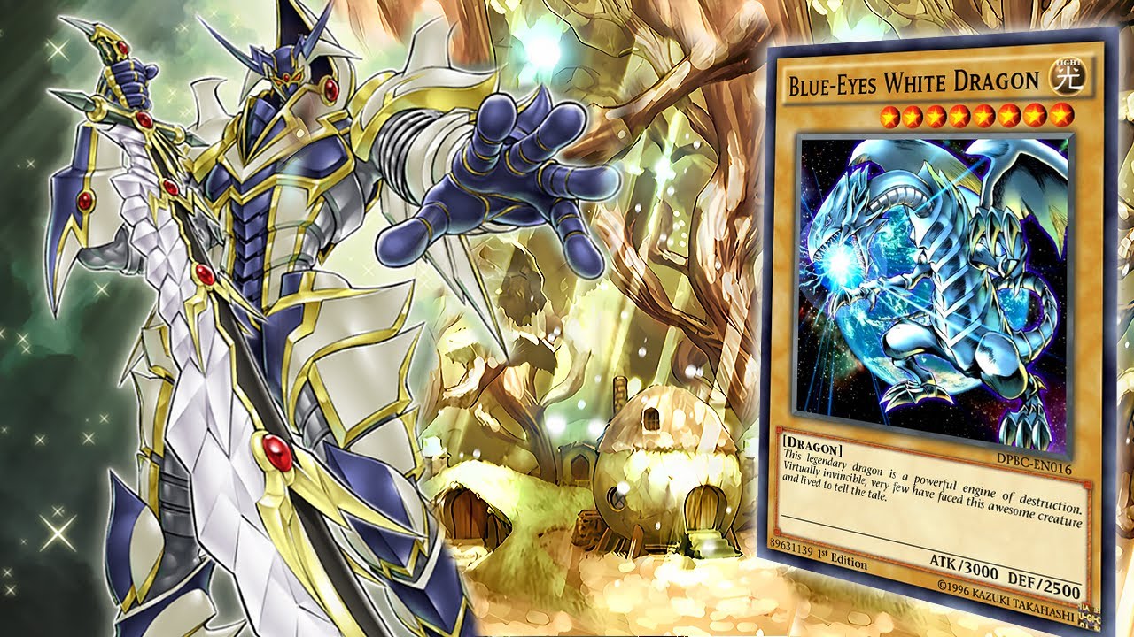 YUGIOH BLUE EYES BUSTER BLADER COMBO 🤯💀