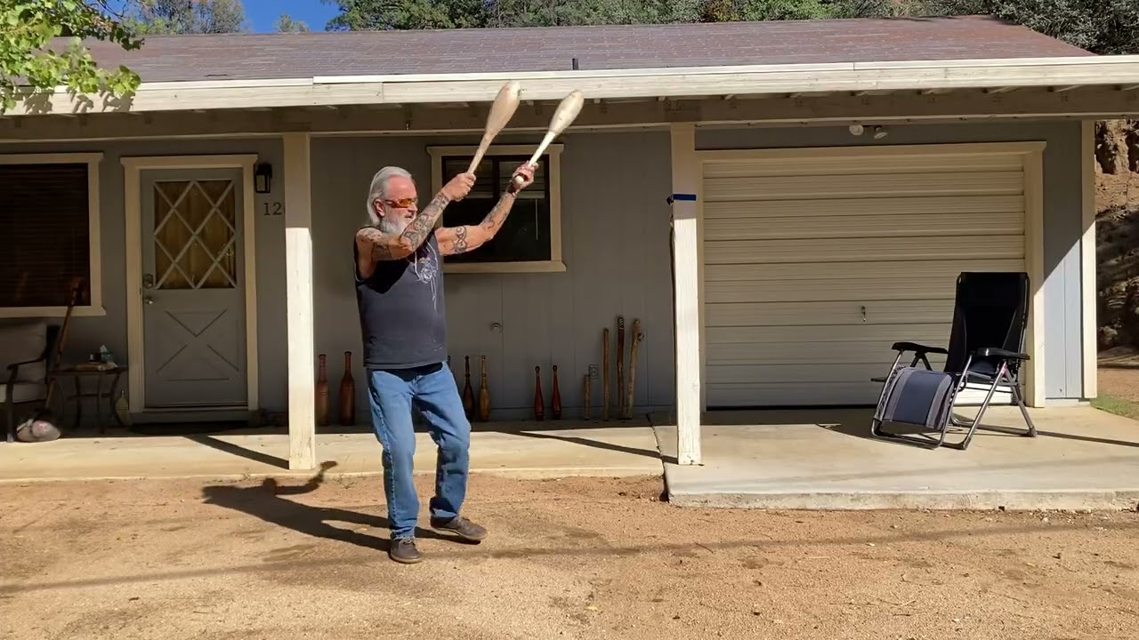Lesson #47 Indian Clubs: Traveling Double Swipe