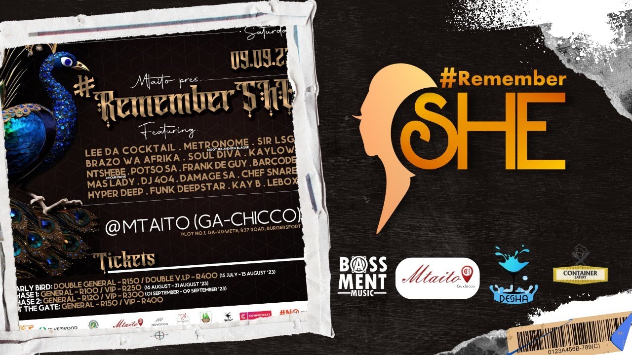 FRANK DA GUY & BARCODE, LIVE #RememberShe