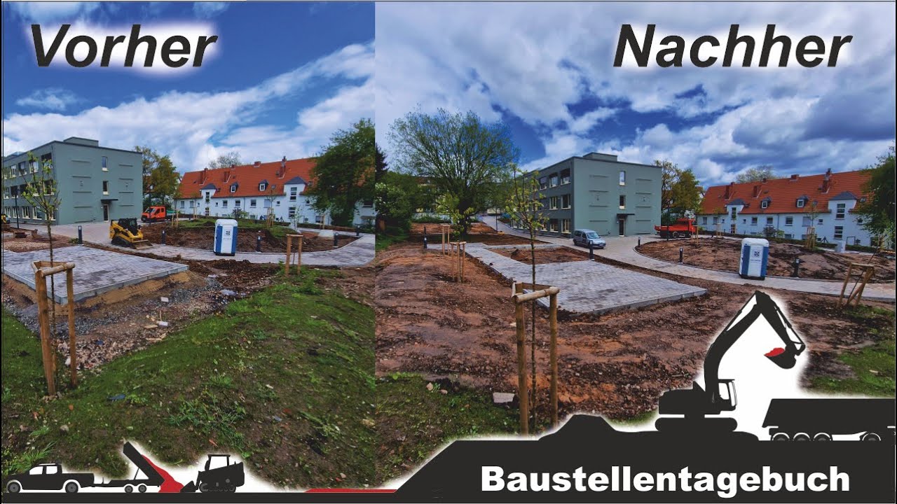 Gelände modellieren mit TILT-ROTATOR | Seniorenzentrum Part 1 |  Baustellentagebuch 31