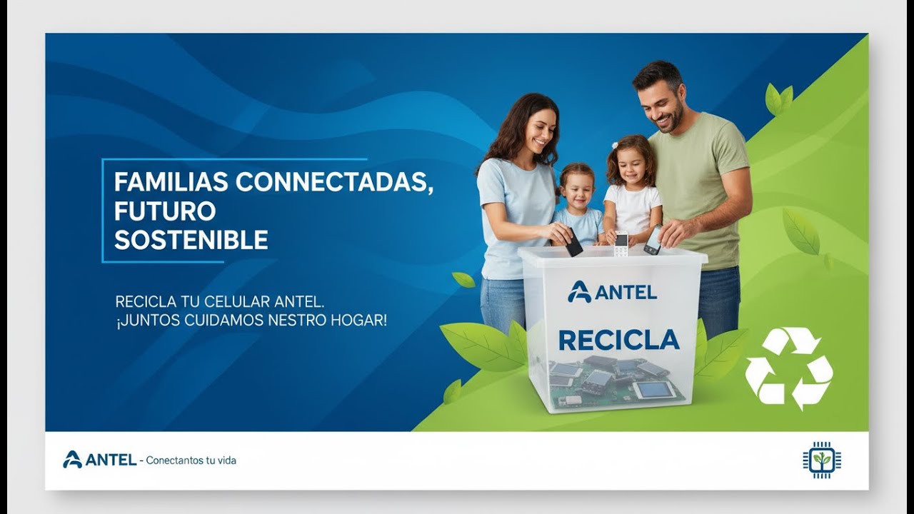 Recicla tu celular con ANTEL