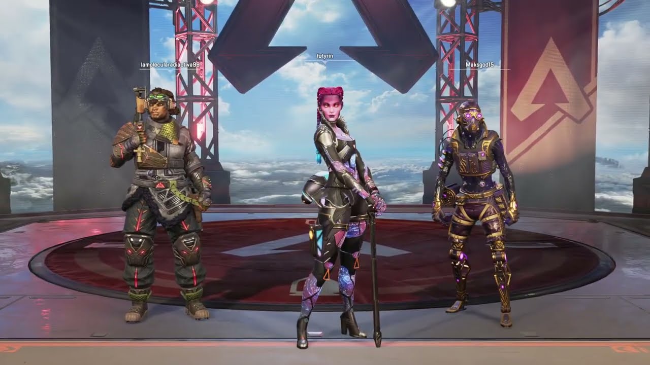 Apex Legends  победа на лобе