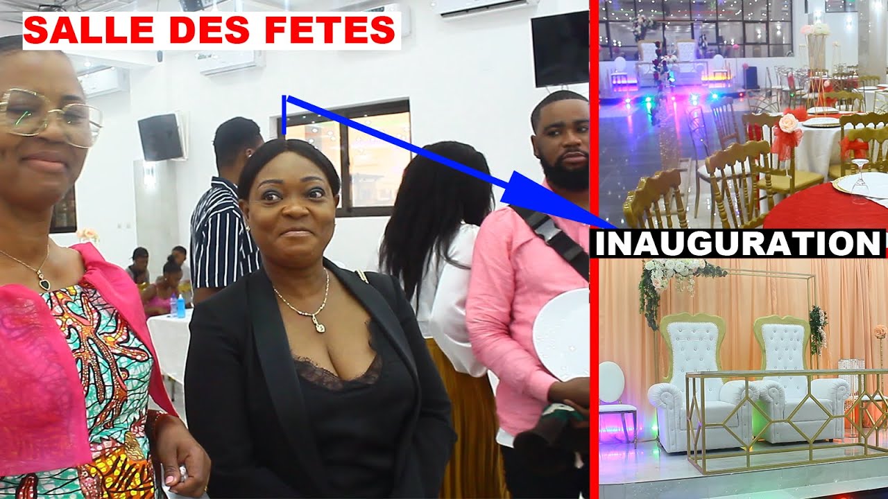 SILA BISALU EN PLEINE INAUGURATION DE SALLE DES FETES VIP EXODUS, ALIE BELLEVUE 5 POINTS.