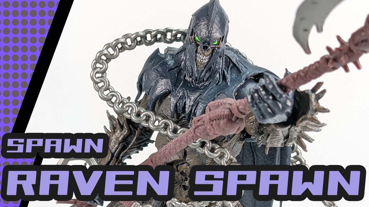 【デスナイト再登場！】スポーン　レイヴンスポーン/McFARLANE TOYS SPAWN RAVEN SPAWN【スタンド製作所レビュー】
