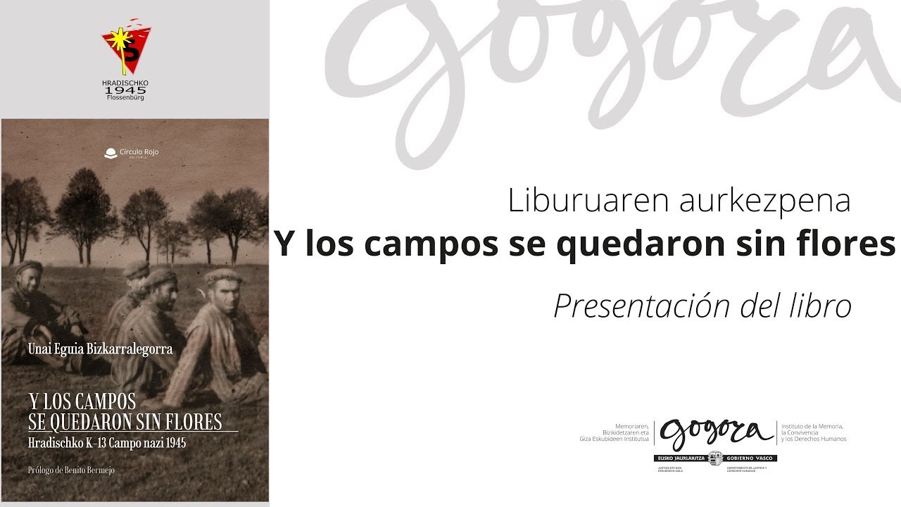 Liburu aurkezpena | Presentación de libro -- 'Y los campos se quedaron sin flores' Unai Eguia