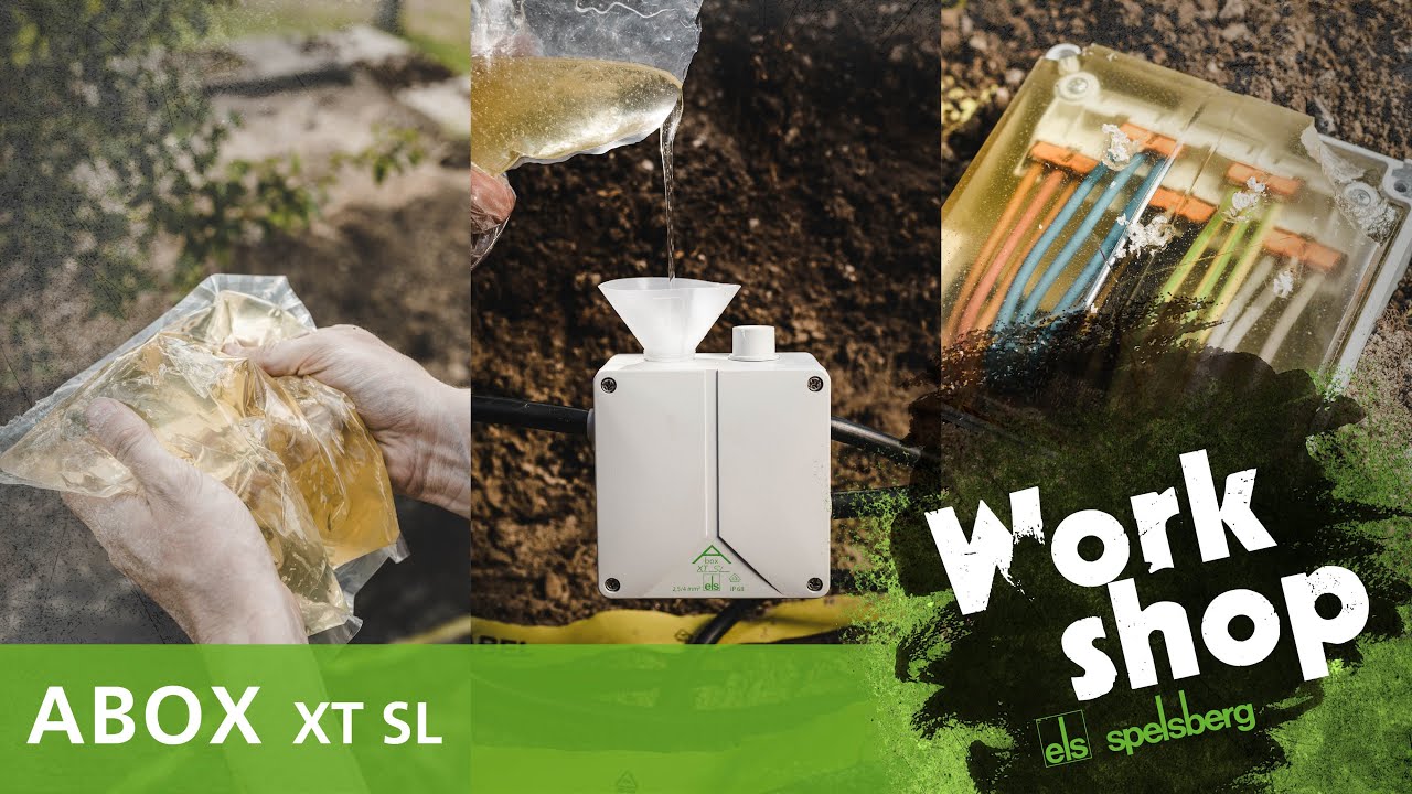 Workshop  -  Abox XT SL // Wasserdichte Abzweigdosen richtig vergießen