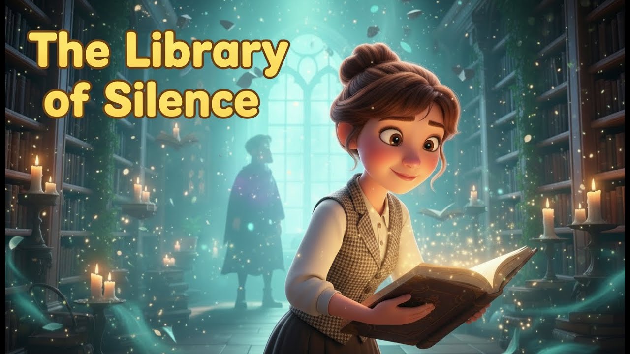 The Library of Silence | A Cozy Magical Fairy Tale of Love & Healing