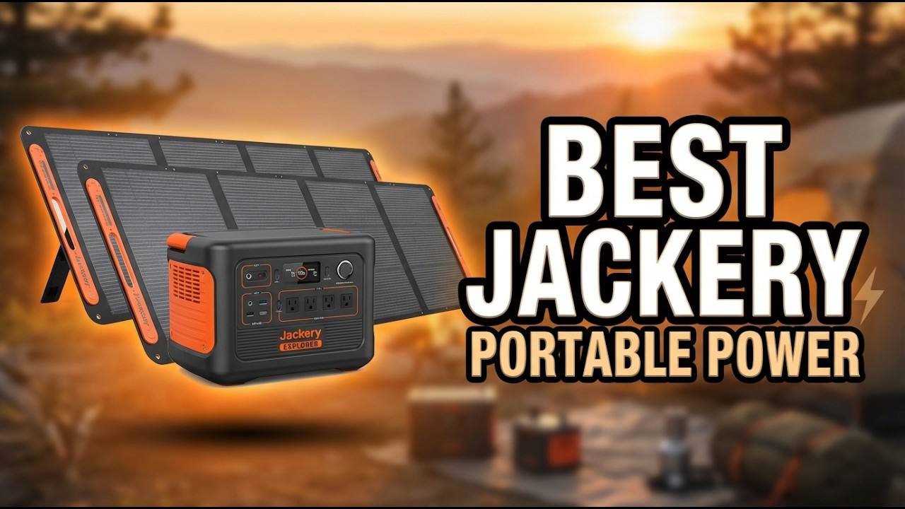 Best Jackery Portable Power Station 2026: Top 6 Models Tested & Reviewed