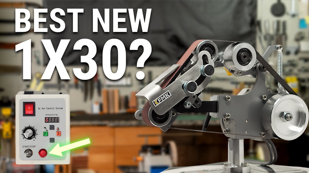 The New 1x30 Belt Grinder Is It Actually Better Than a Vevor? [4K]