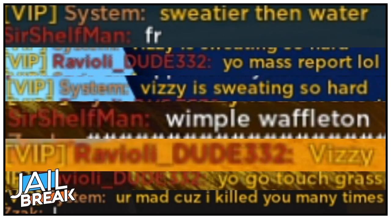 DESTROYING Toxic Criminals in Roblox Jailbreak