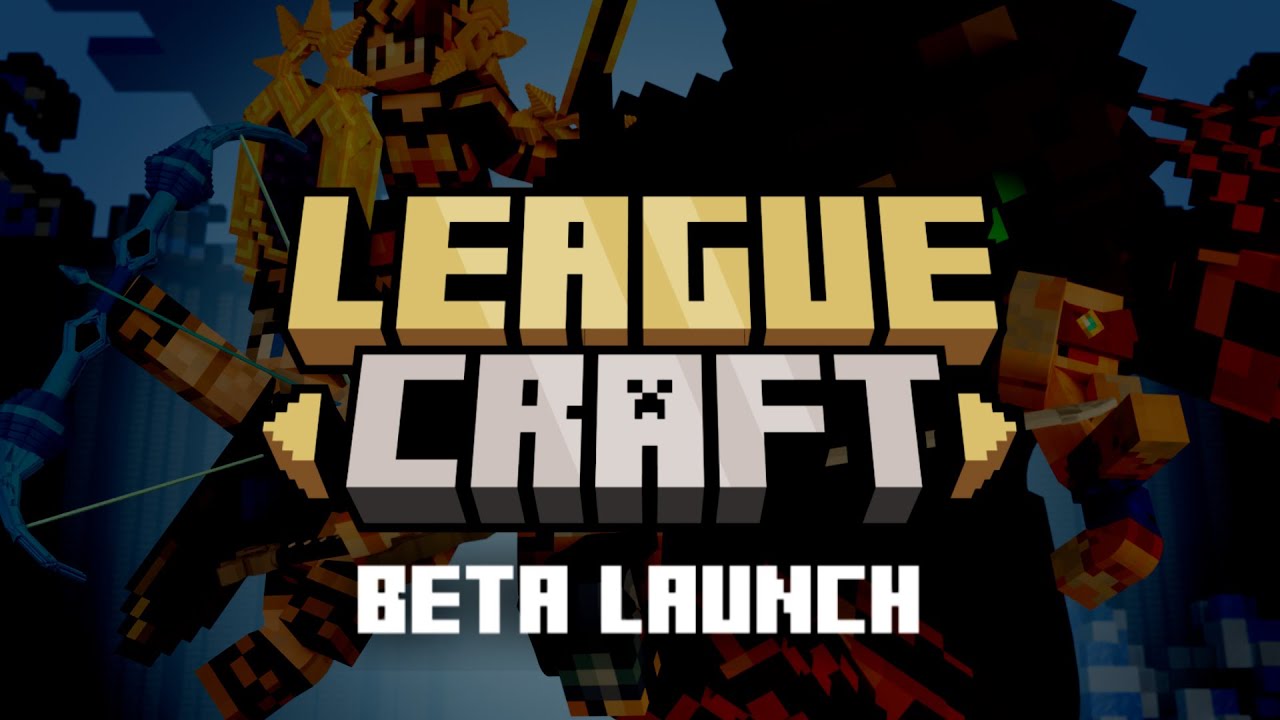 LEAGUE OF LEGENDS is now in MINECRAFT!! LeagueCraft Beta Launch - A Minecraft Multiplayer Map