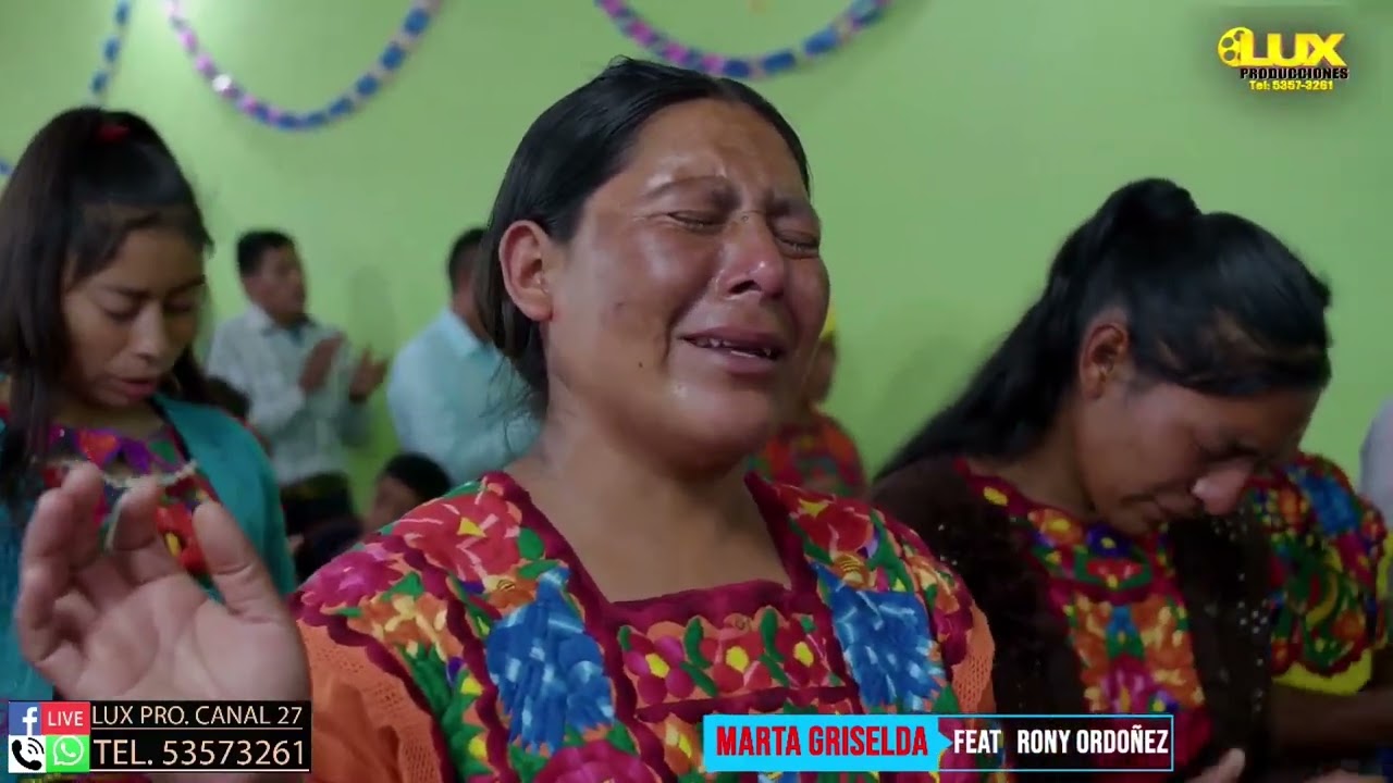 SOLISTA MARTA GRISELDA FT RONY ORDOÑEZ COROS DE BENDICIÓN.