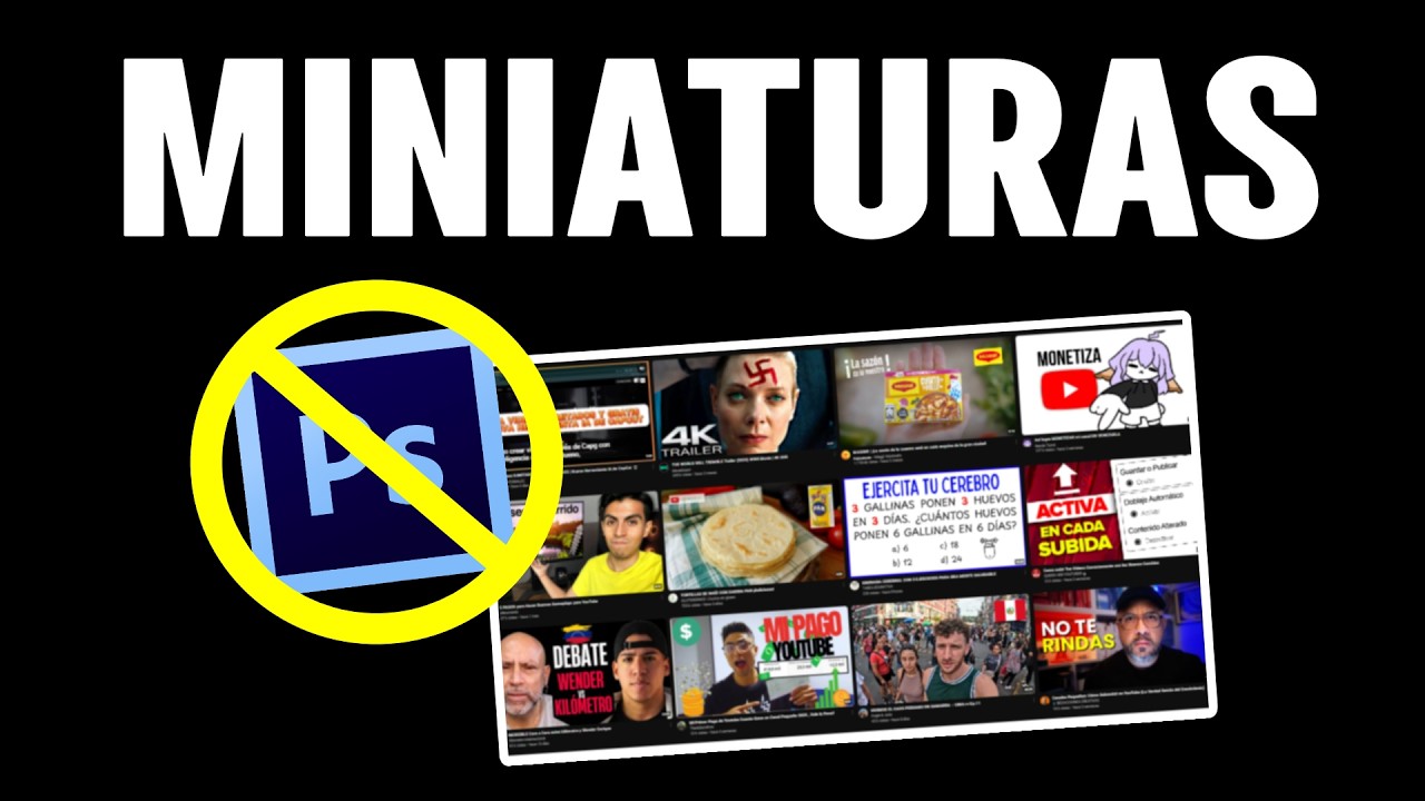 CREA TUS MINIATURAS PARA YOUTUBE  CON Affinity Photo GRATIS | NO PHOTOSHOP