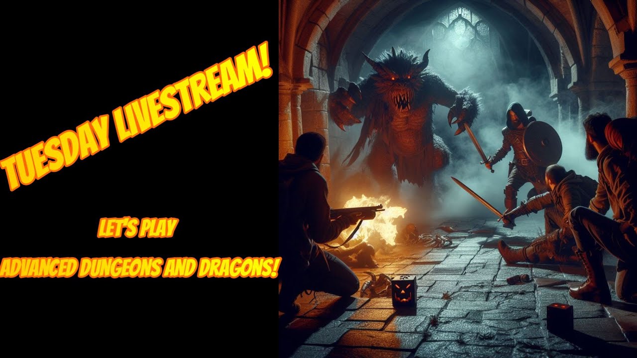 Tuesday Night AD&D LIVESTREAM!