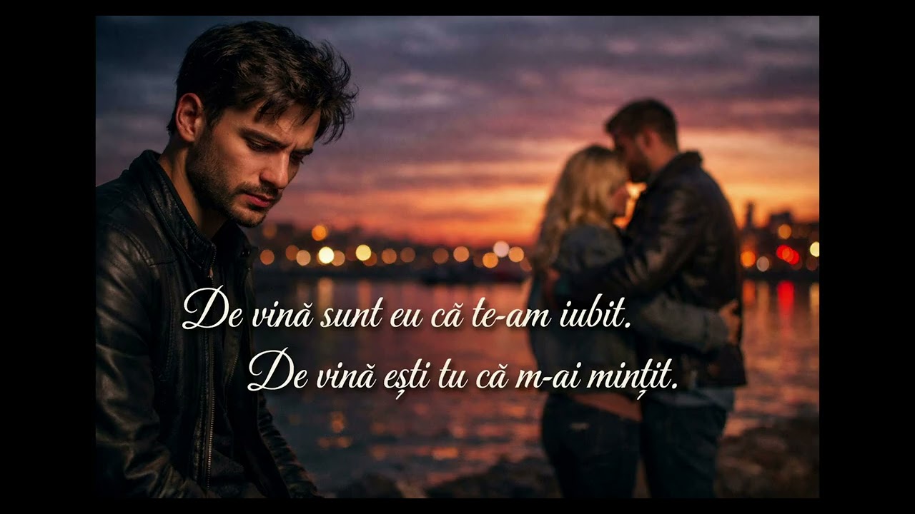 De vină sunt eu că te am iubit, de vină ești tu că m ai mințit (Official Music)