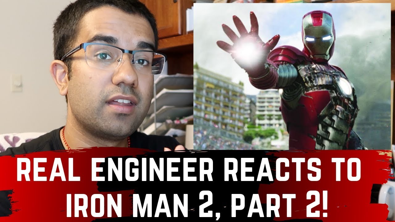 Real Engineer Reacts to Technology in Iron Man 2 part 2
