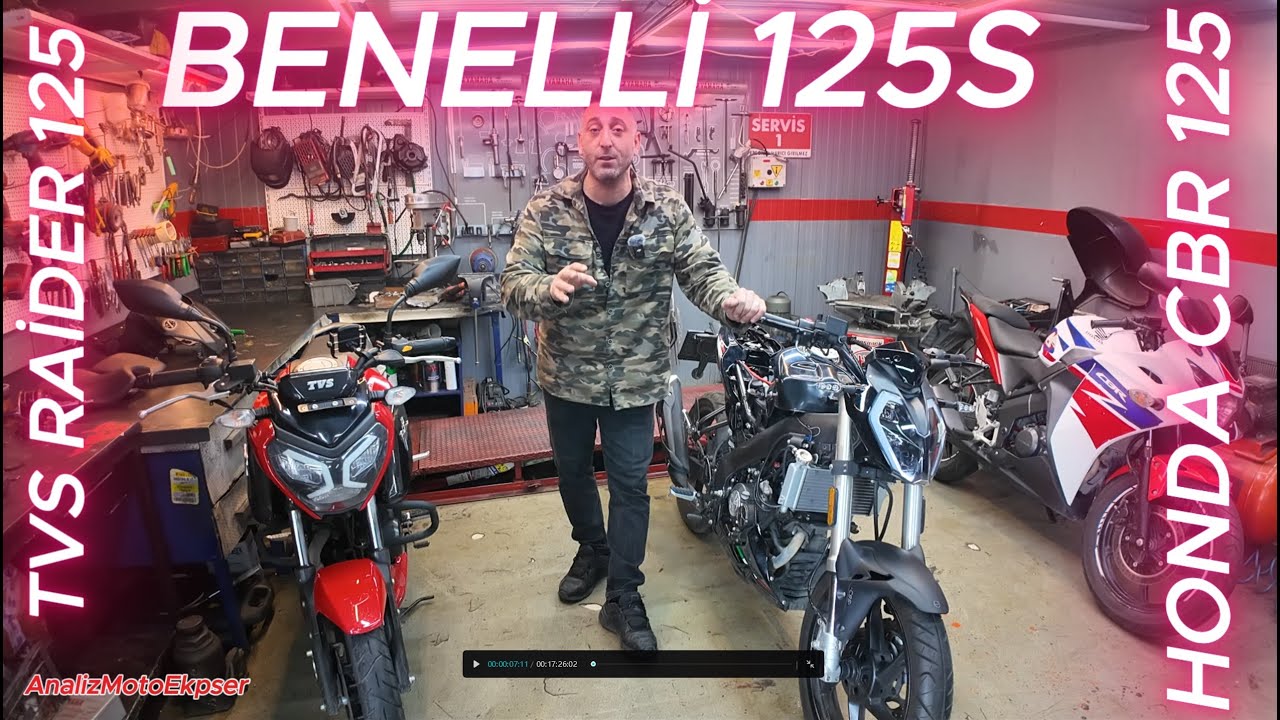 Honda Cbr125r Benelli 125S Tvs Raider 125 İyi Kötü Çirkin // AnalizMotoEksper