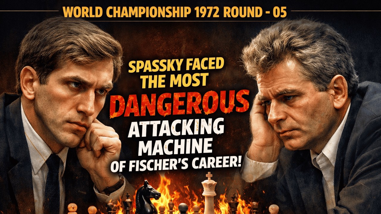 Inside Fischer's Masterclass: Destroying Spassky in World Championship Game 5!
