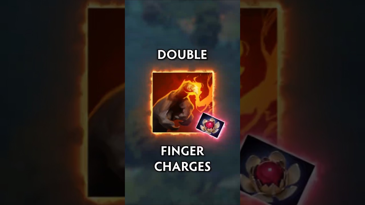 Lion's Finger Double Charges With Lotus Orb #dota2 #dota2tips #dota2tricks